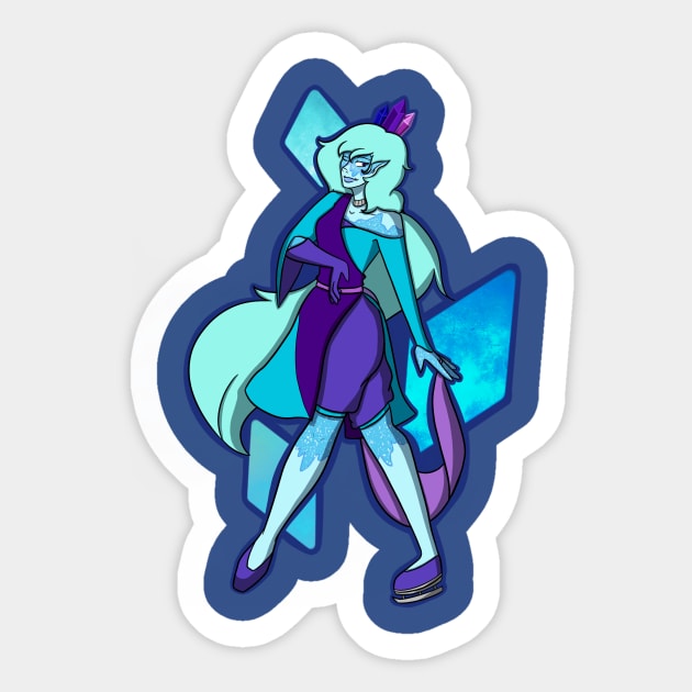 Ice Queen ❄️ Sticker by TheCrazyFarmer